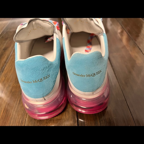 Alexander McQueen TriColor Sneaker Size 37.5 - Picture 7 of 7